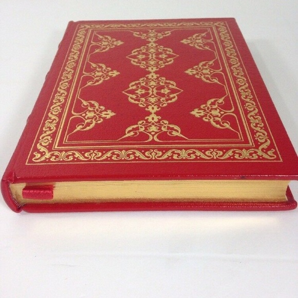 Franklin Library Red Leather Book Jane Addams - Picture 1 of 8